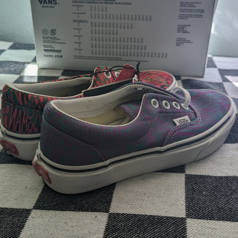 Vans Off The Wall Era Youth 4 MoMA Faith Ringgold Freedom 2020 - Picture 3 of 12